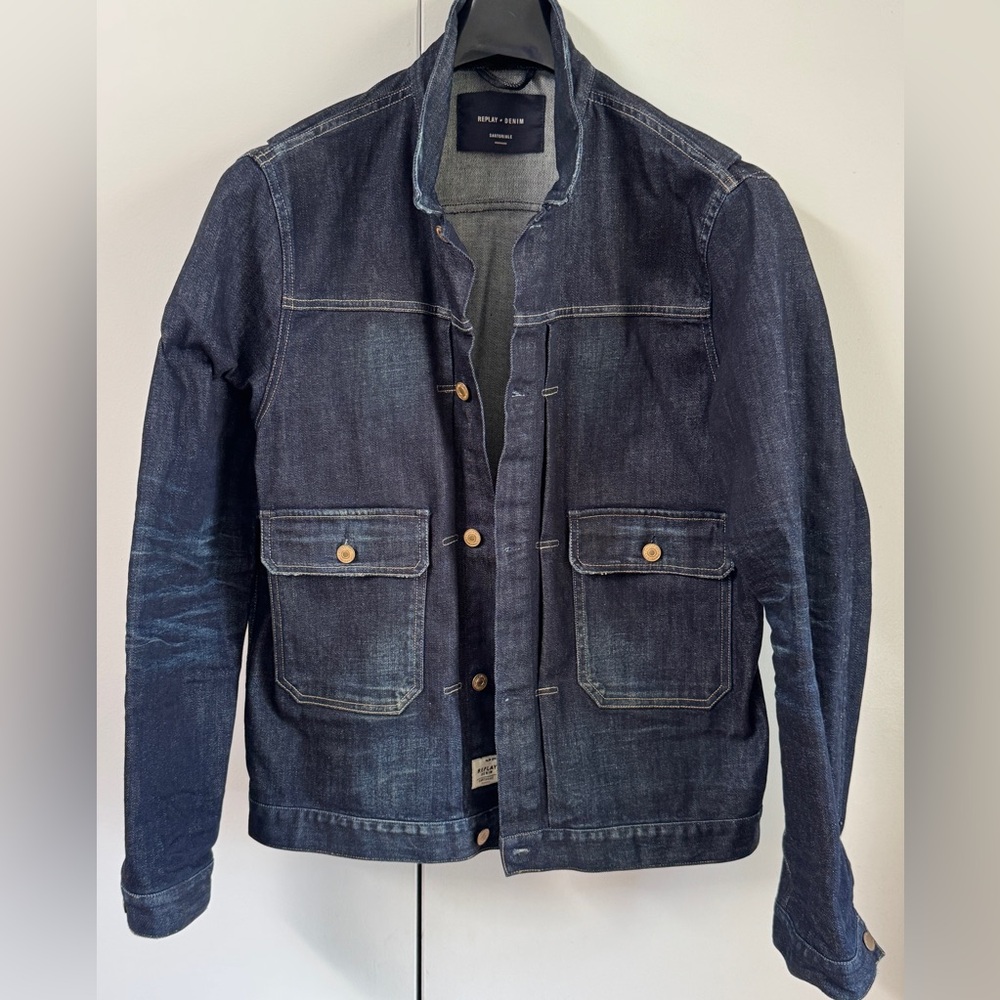 REPLAY Denim Jacket Trucker Jean Blue